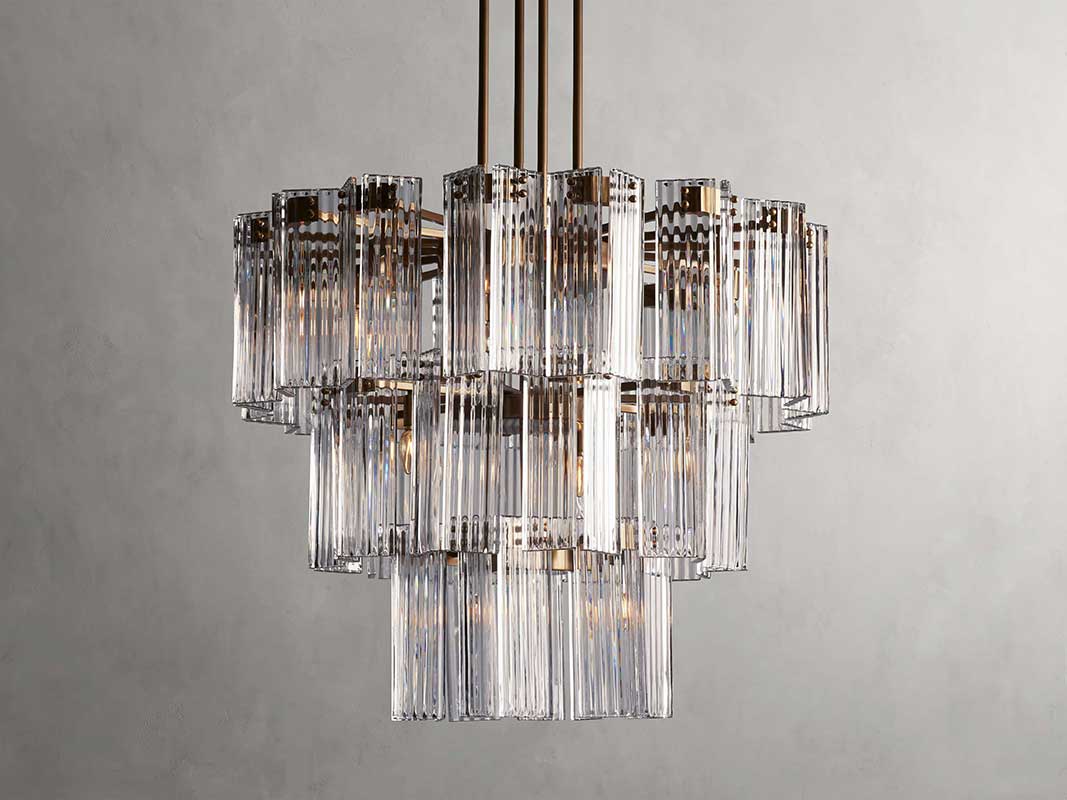 Delsiey Round Chandelier 38" 48" 60"
