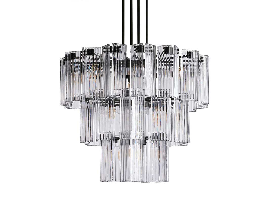 Delsiey Round Chandelier 38" 48" 60"