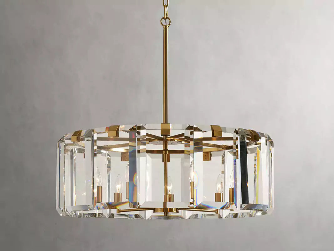 Amayar Crystal Round Chandelier 30" 38" 48"