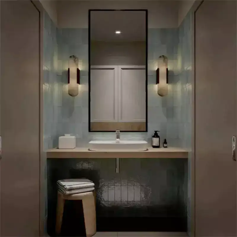 Alabaster Linear Wall Sconce