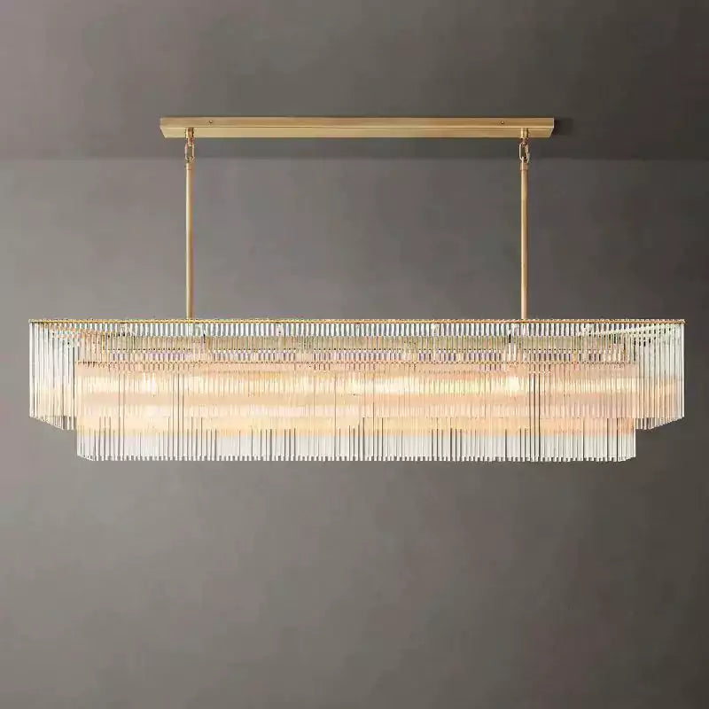Amadeon Rectangular Chandelier 72"