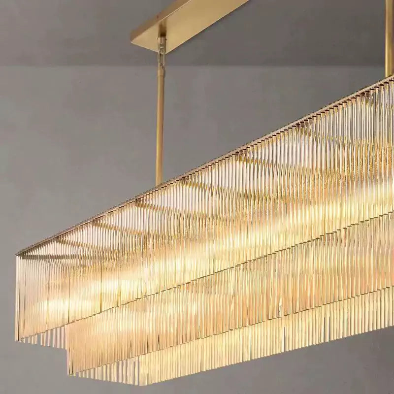 Amadeon Rectangular Chandelier 72"