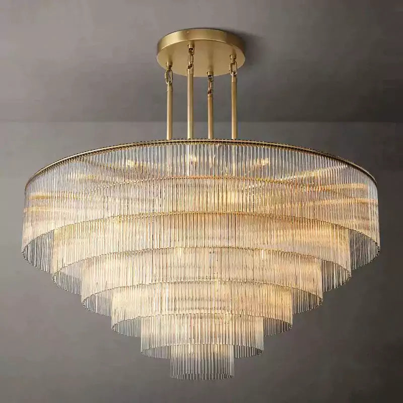 Amadeon Round Chandelier 60"
