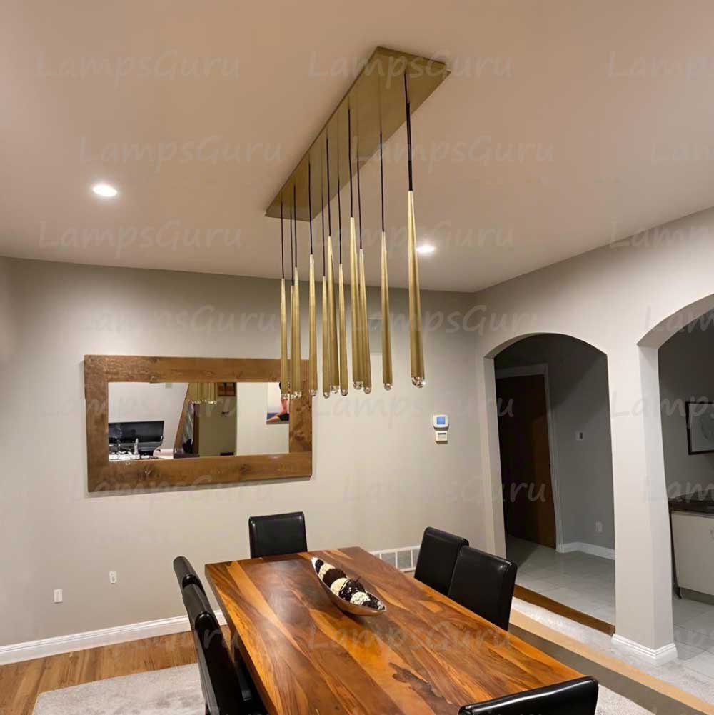 LG Aquita Linear Chandelier 60"