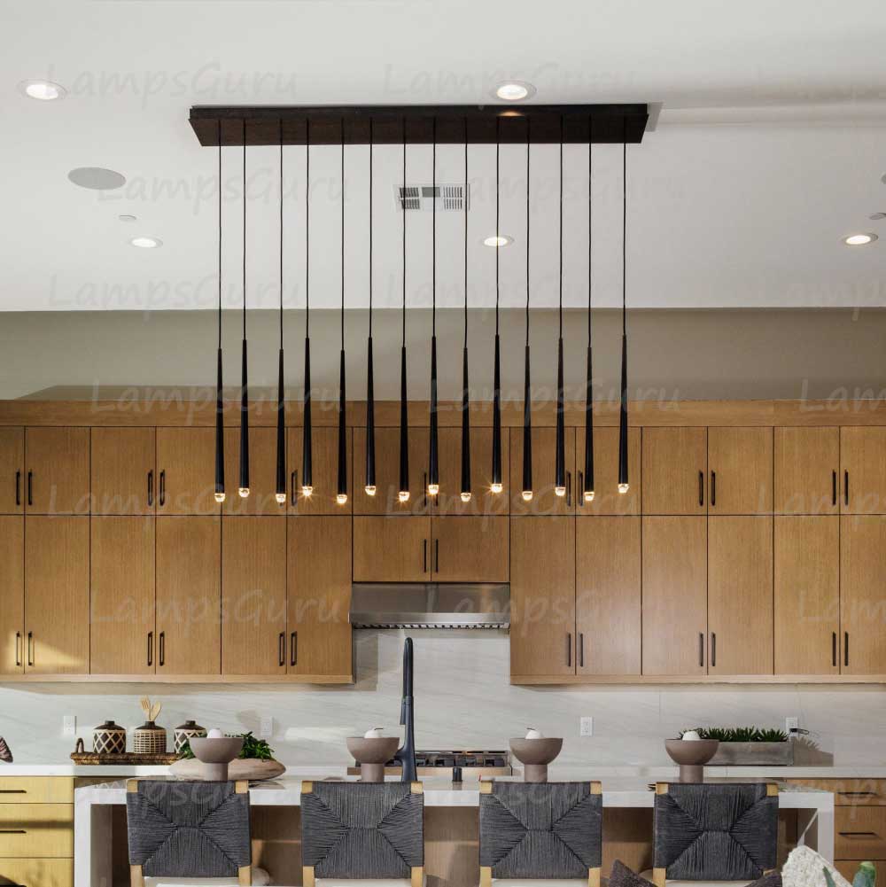 LG Aquita Linear Chandelier 60"