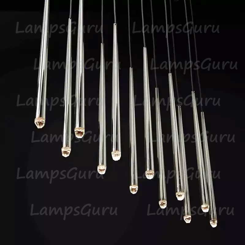 LG Aquita Linear Chandelier 60"