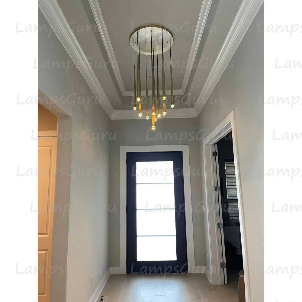 Aquitainey Round Chandelier 18"