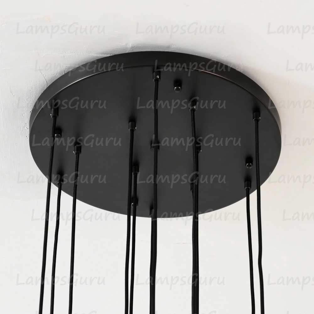 Aquitainey Round Chandelier 24"