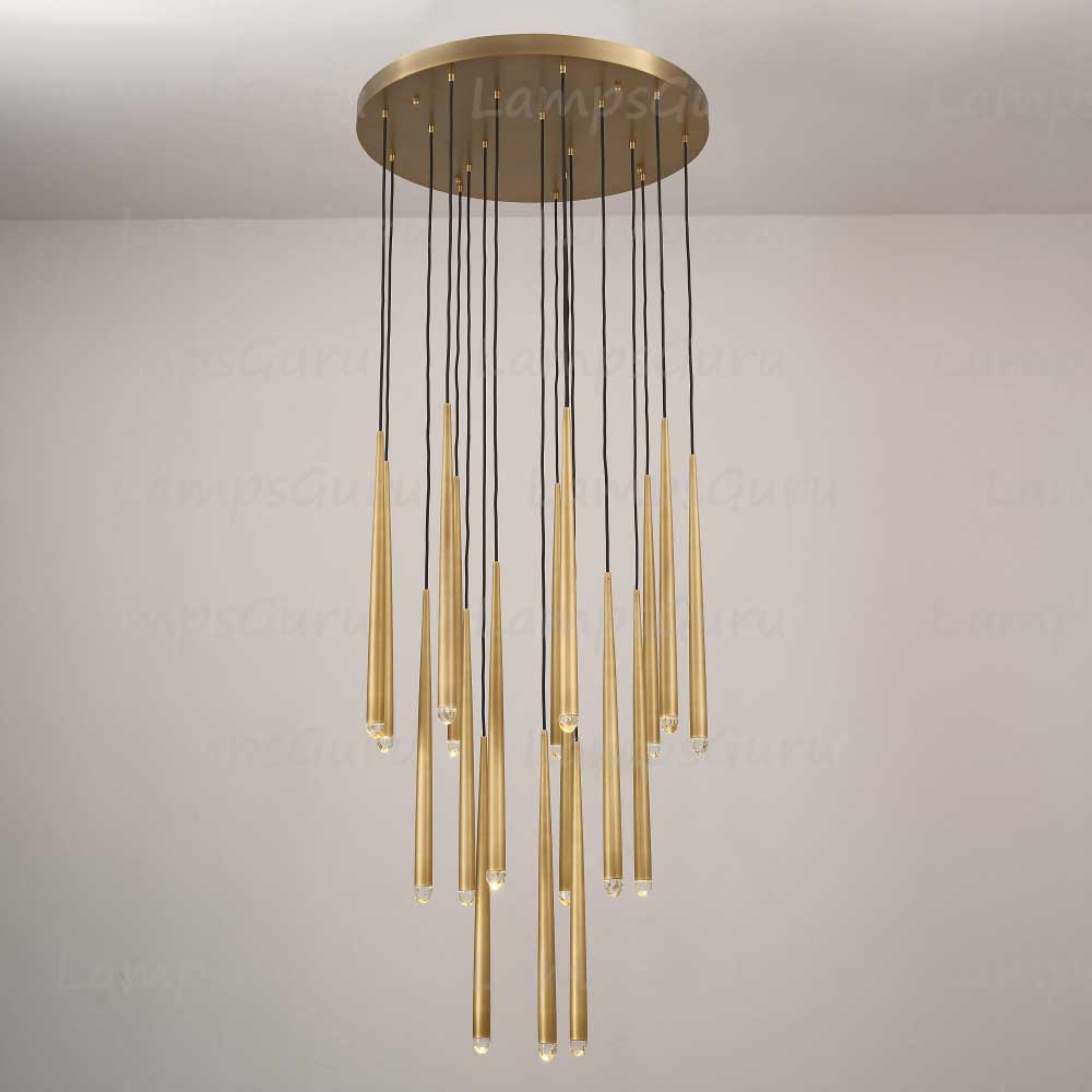Aquitainey Round Chandelier 30"