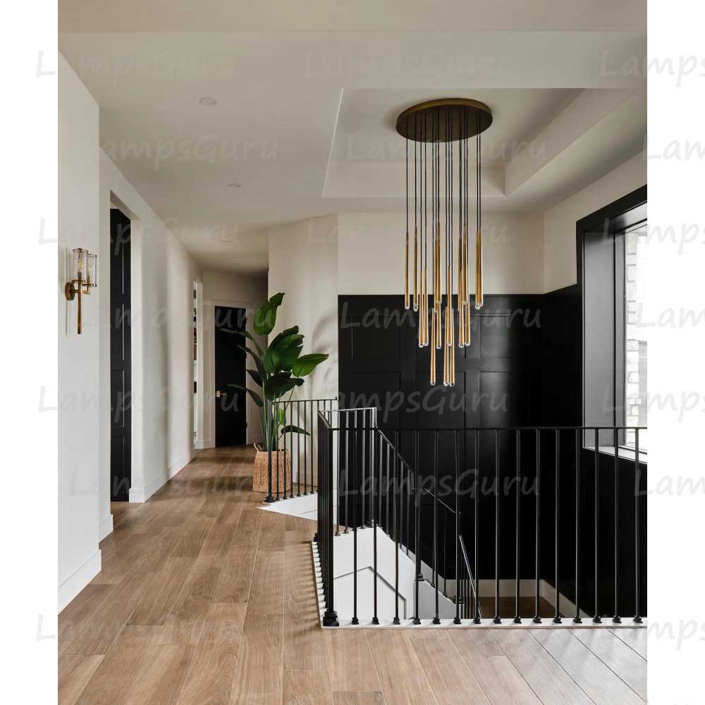 Aquitainey Round Chandelier 30"