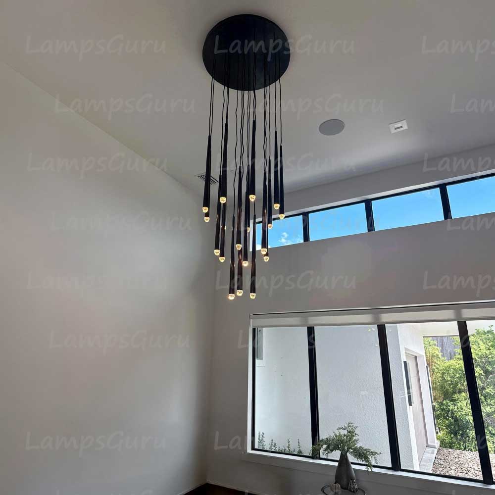 Aquitainey Round Chandelier 30"