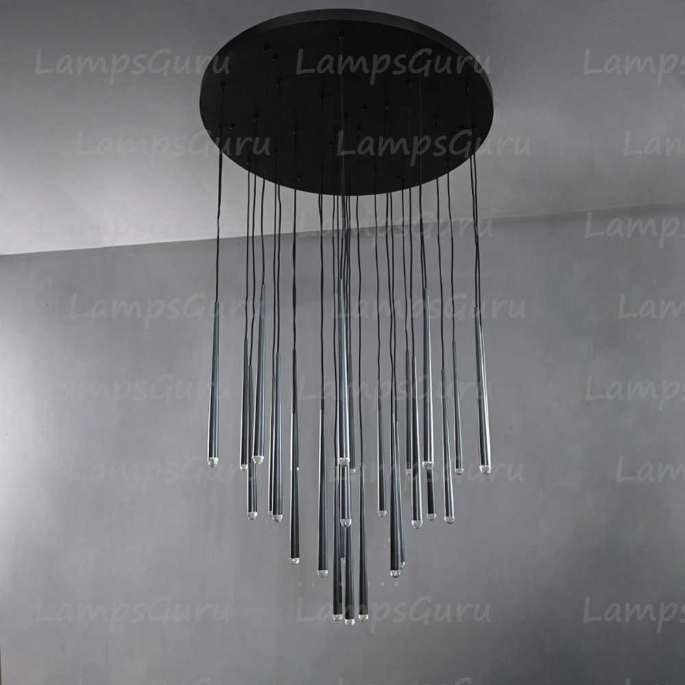 LG Aquita Round Chandelier 48"