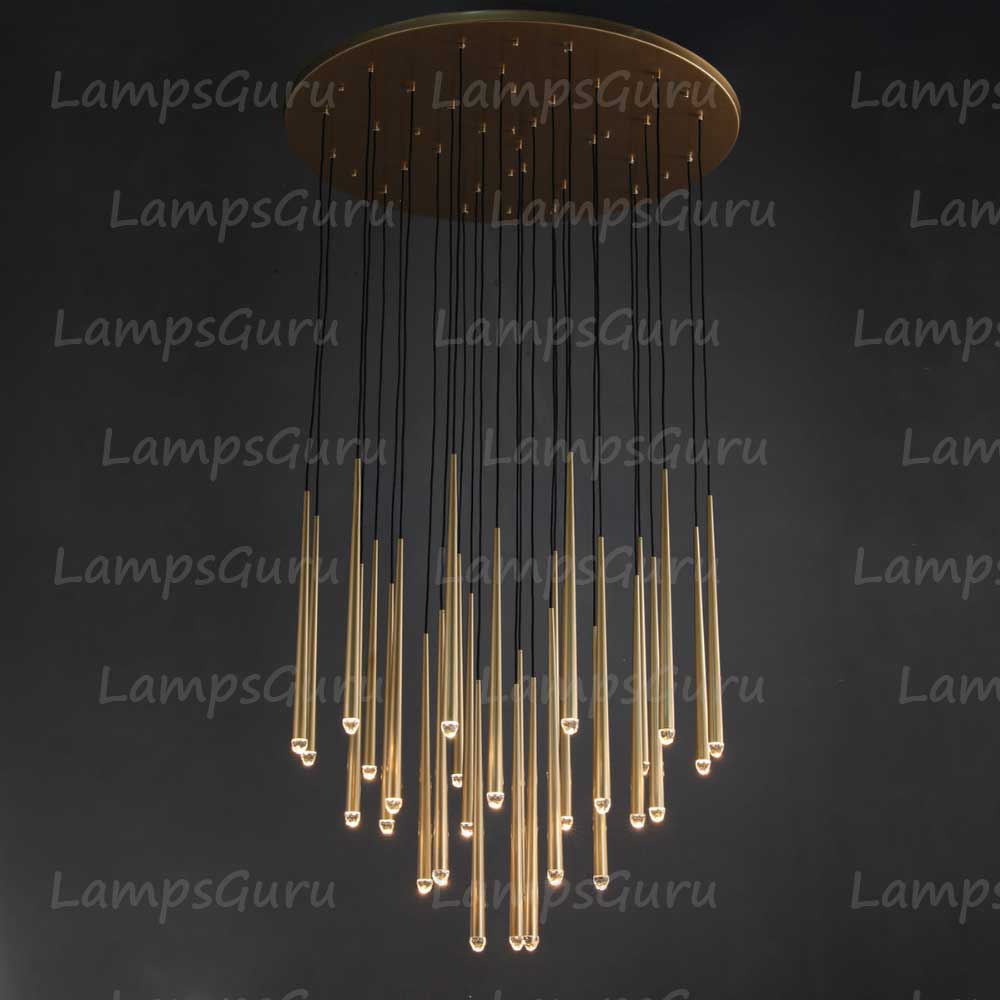LG Aquita Round Chandelier 48"