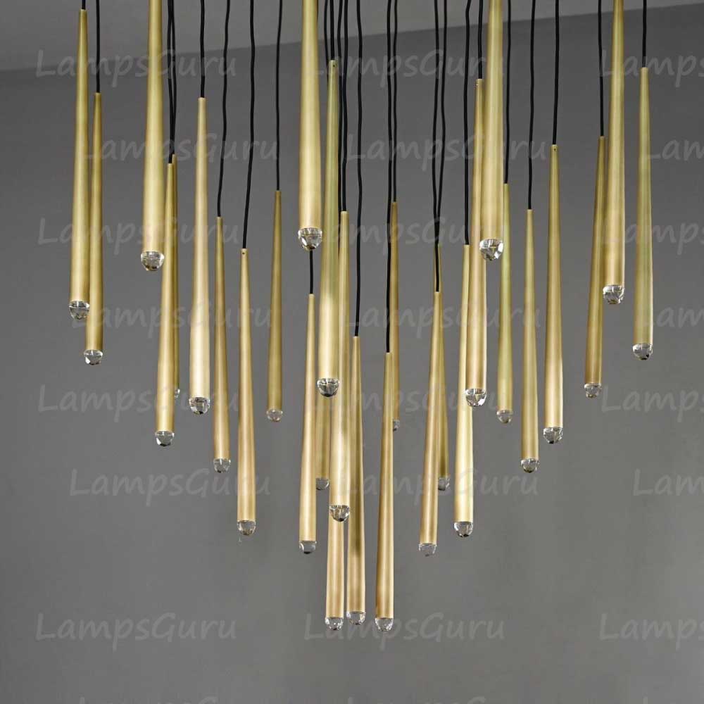 LG Aquita Round Chandelier 48"
