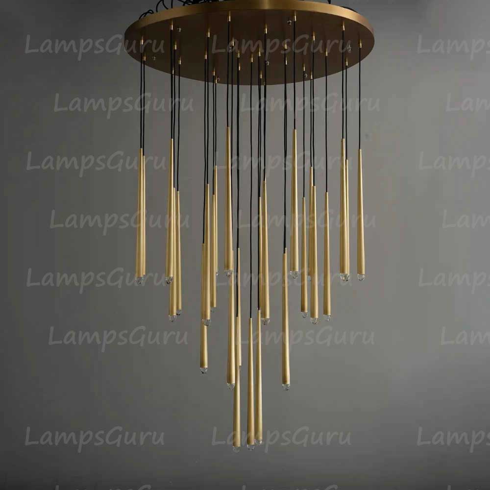 LG Aquita Round Chandelier 48"