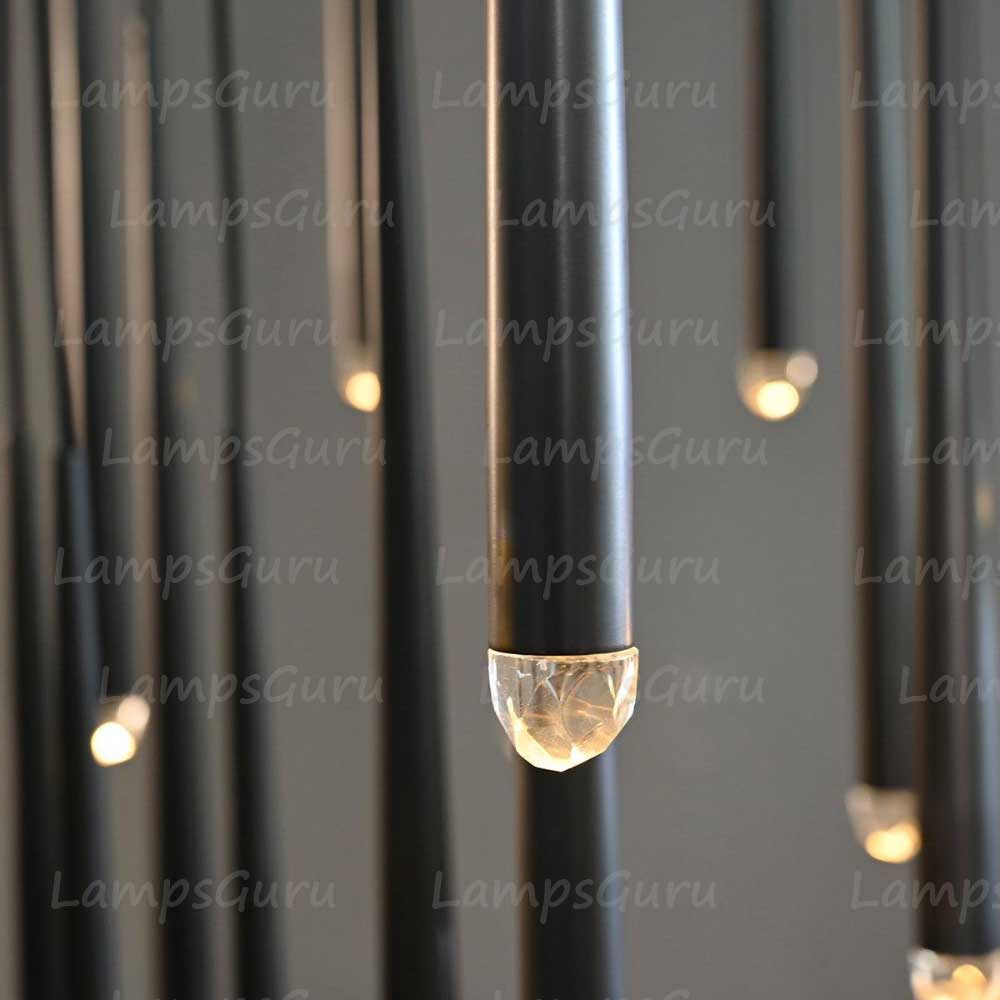 LG Aquita Round Chandelier 48"