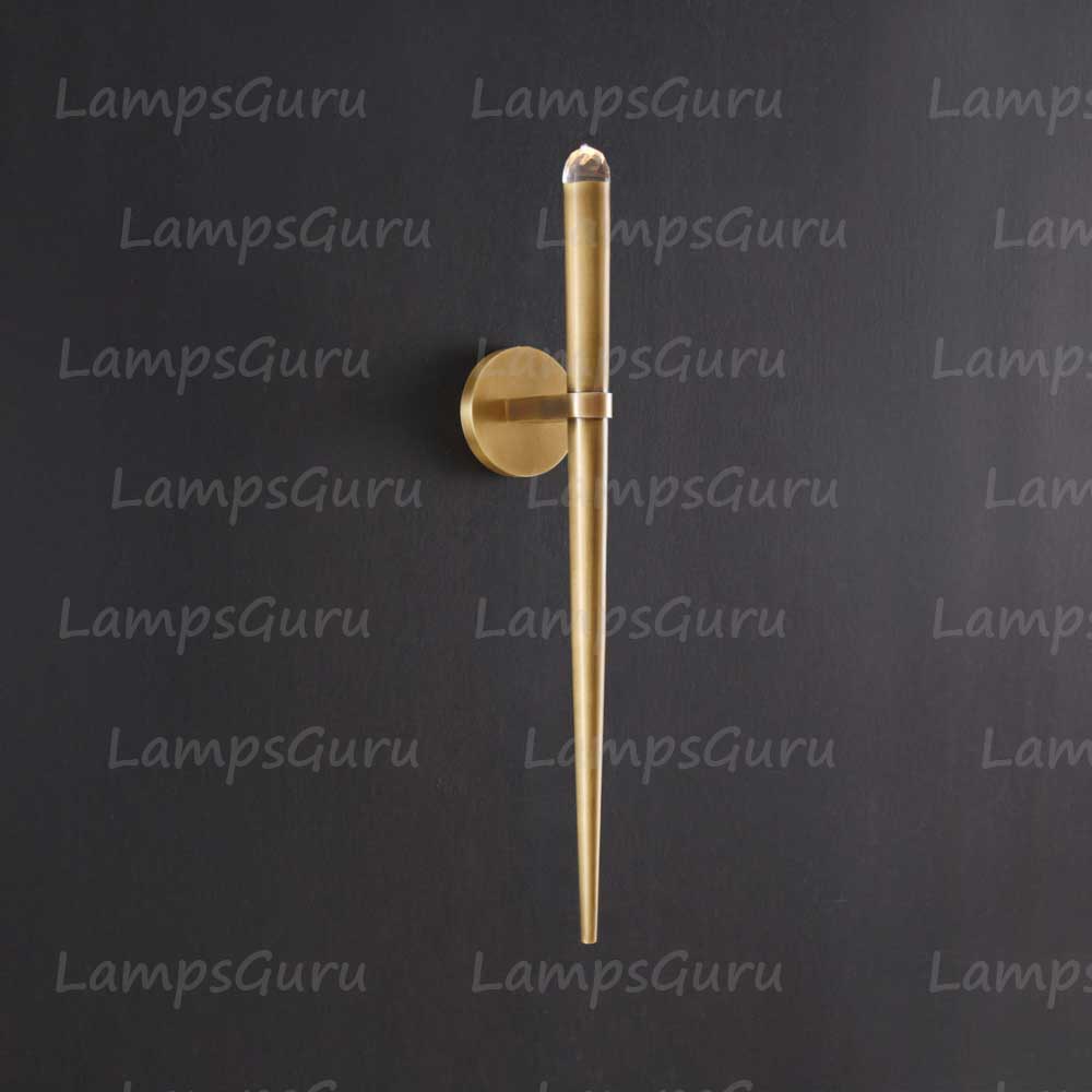 Aquitainey Modern Torch Wall Sconce