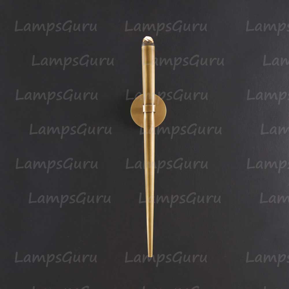 Aquitainey Modern Torch Wall Sconce