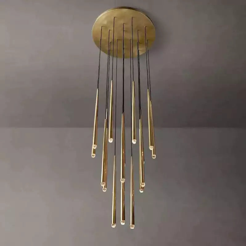 Aquitainey Round Chandelier 30"