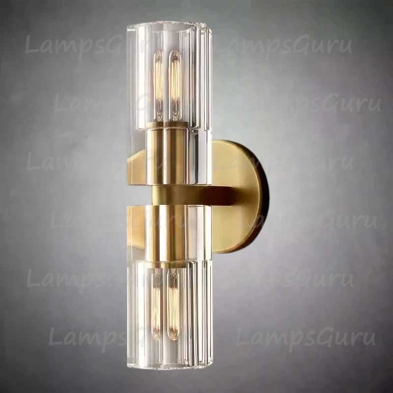 Arcachona Glass Linear Wall Sconce