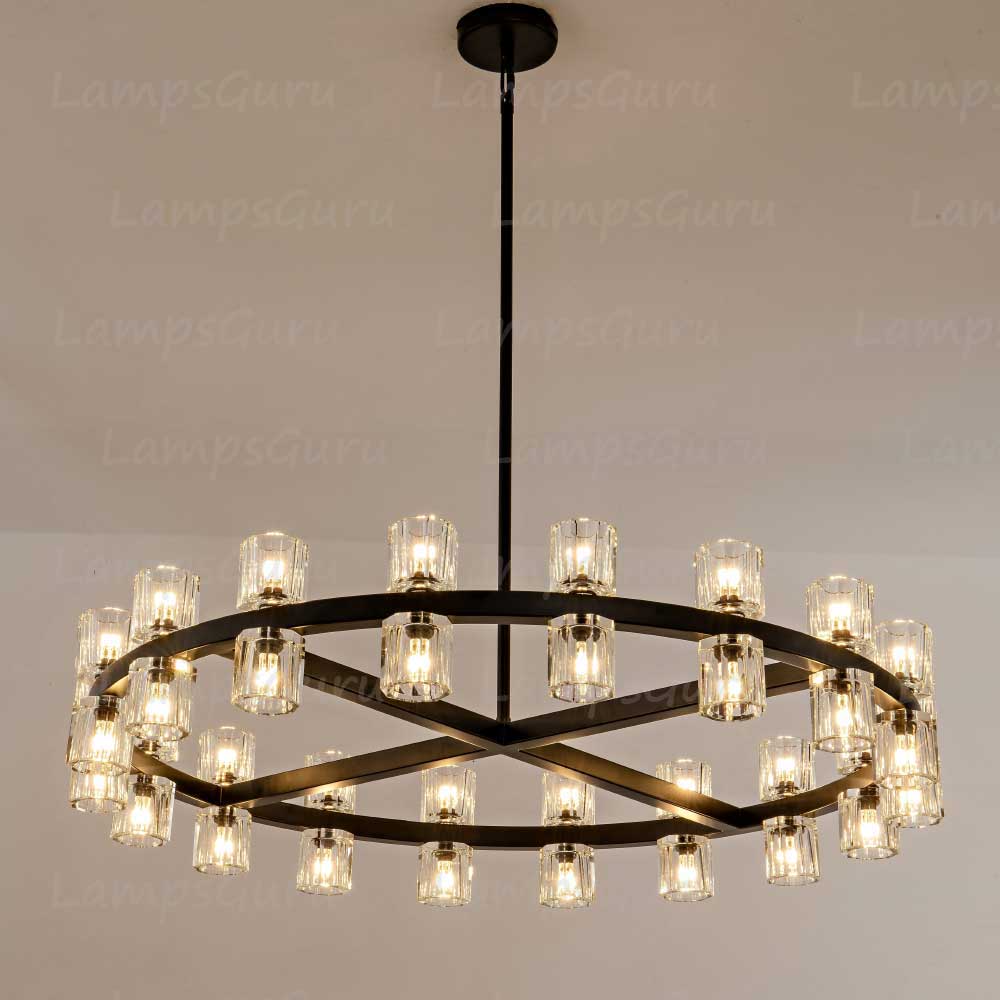 Arcachona LED Round Chandelier 36"
