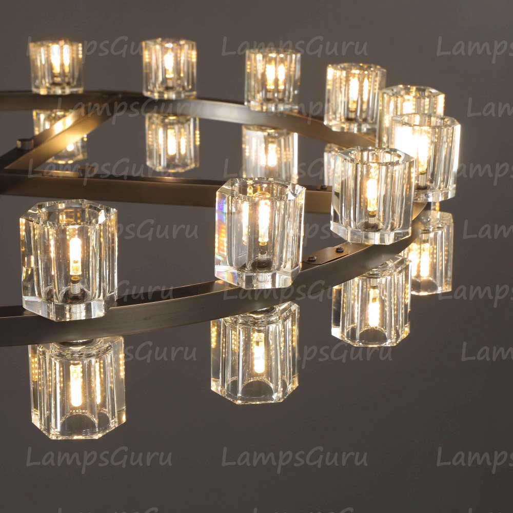 Arcachona LED Round Chandelier 36"