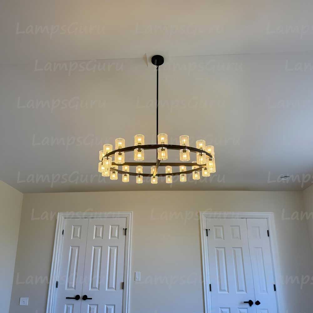 Arcachona LED Round Chandelier 36"