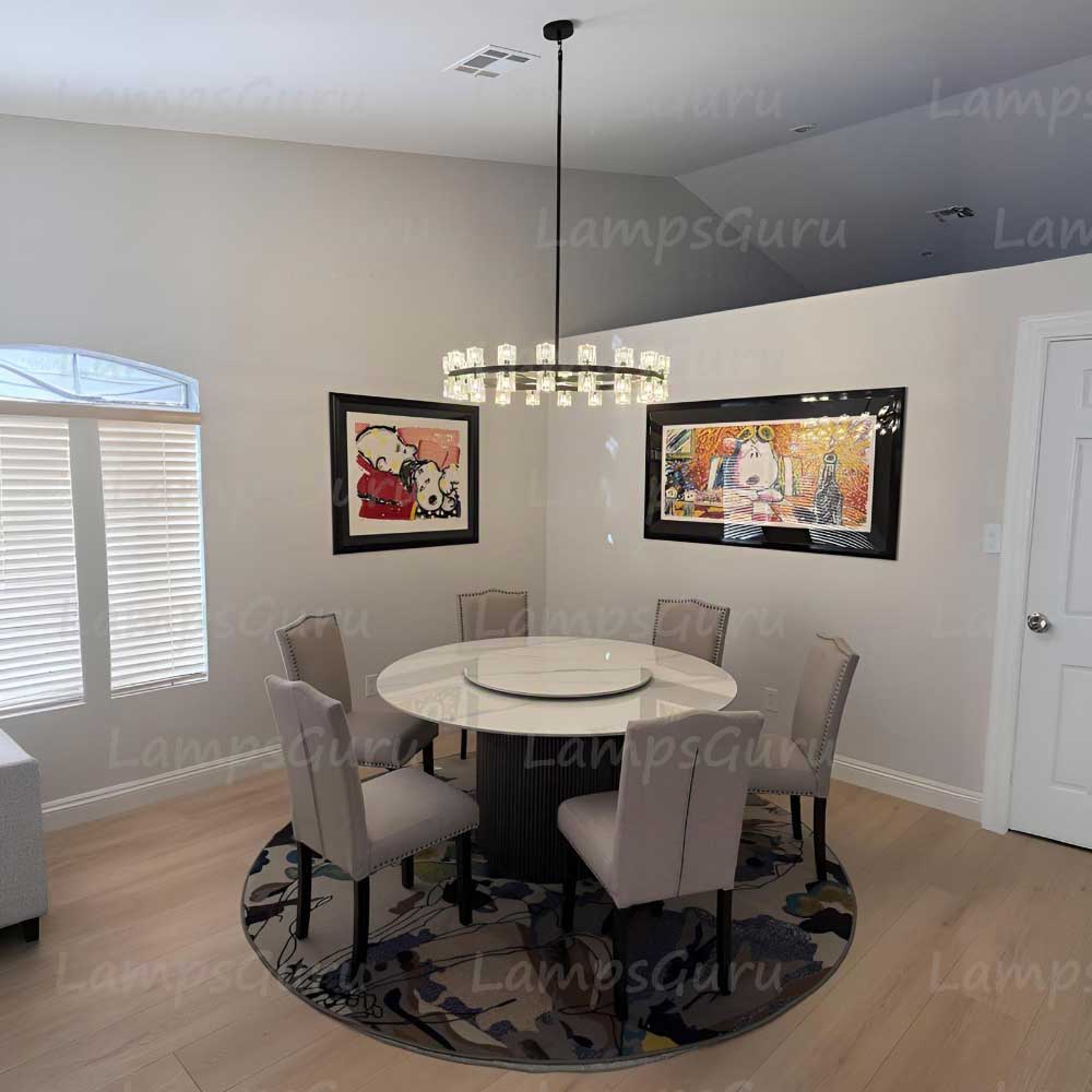 Arcachona LED Round Chandelier 36"
