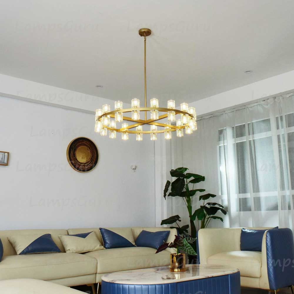Arcachona LED Round Chandelier 36"