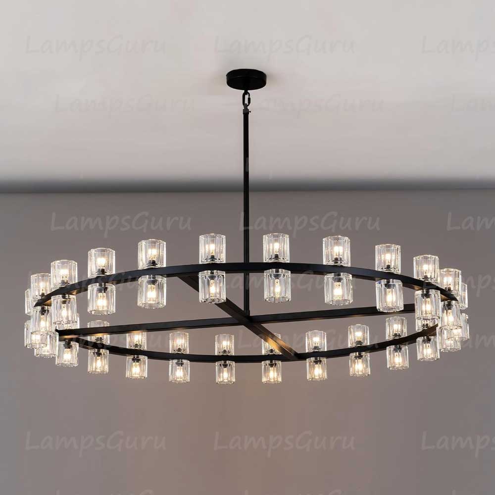 Arcachona LED Round Chandelier 48"