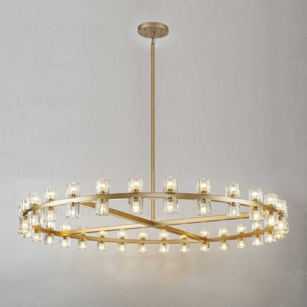 Arcachona LED Round Chandelier 60"