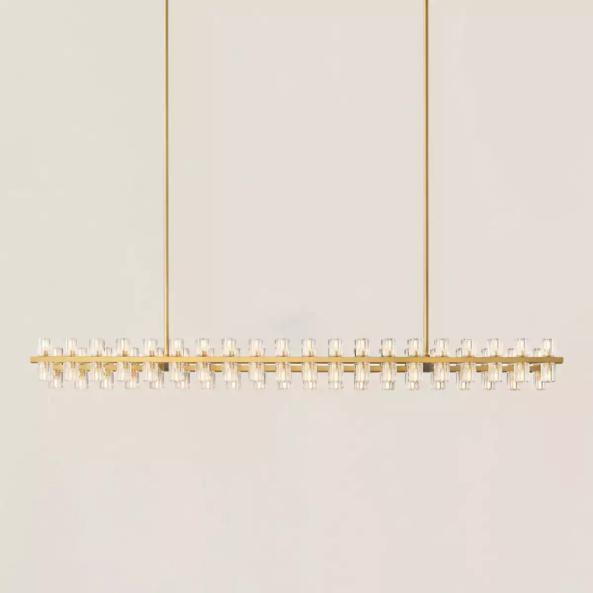 Arcachona LED Rectangular Chandelier 72"