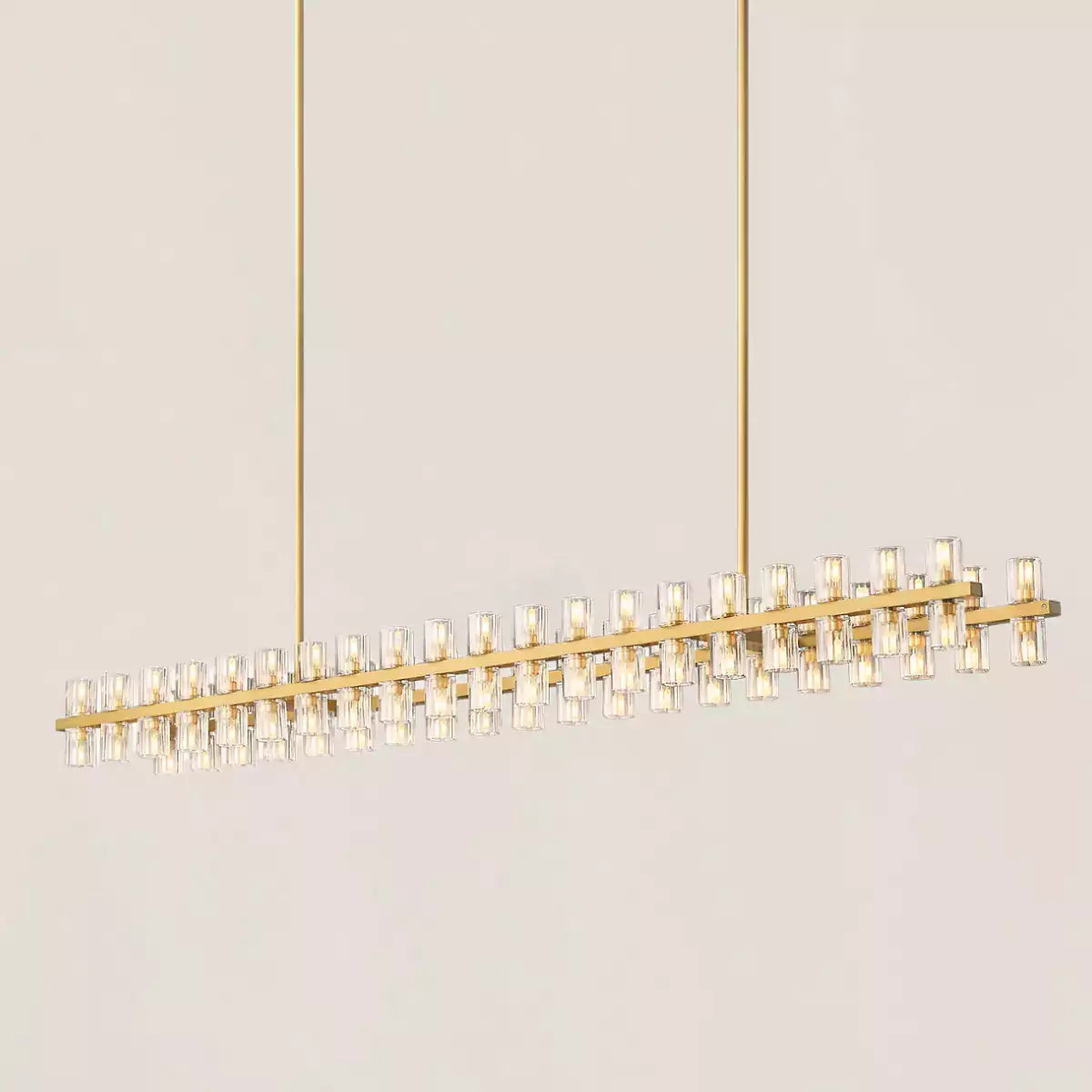Arcachona LED Rectangular Chandelier 72"