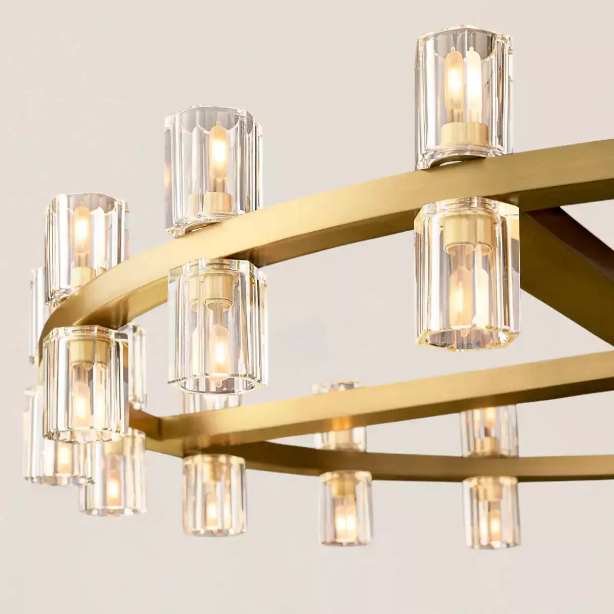 Arcachona LED Round Chandelier 60"