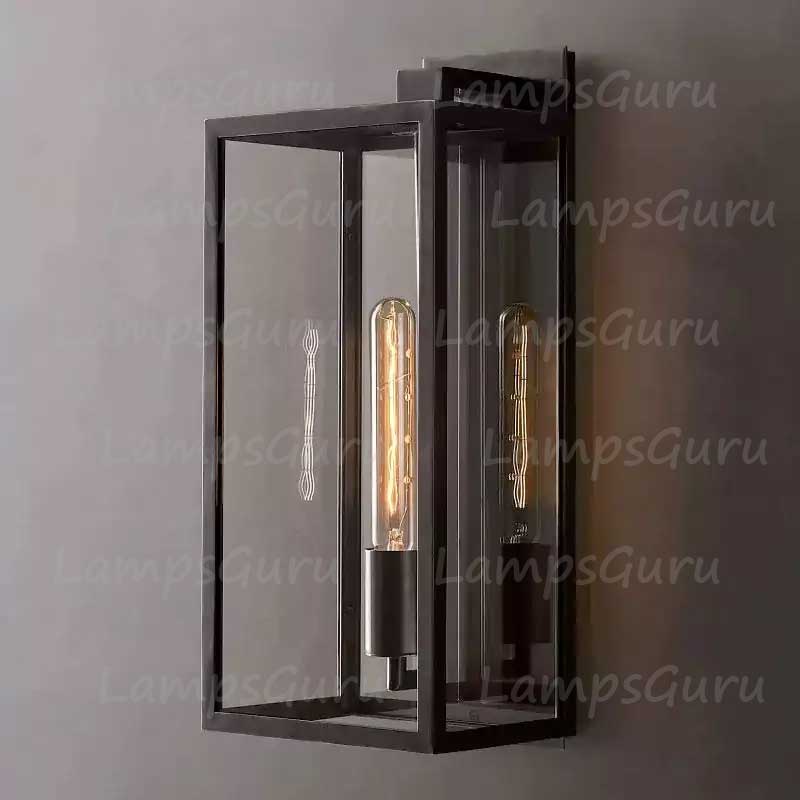 Beckmana Square Wall Sconce 18"