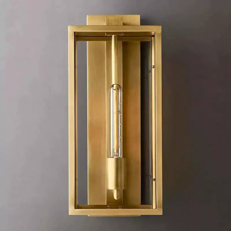 Beckmana Square Wall Sconce 18"