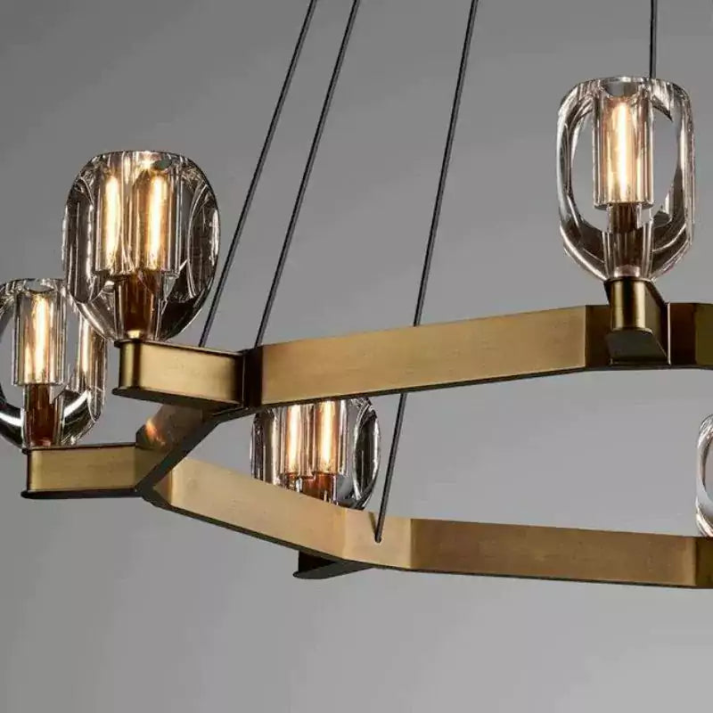 Bluefield Contemporary Circular Pendant