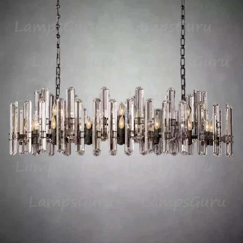 Bonningtona Linear Chandelier 54"