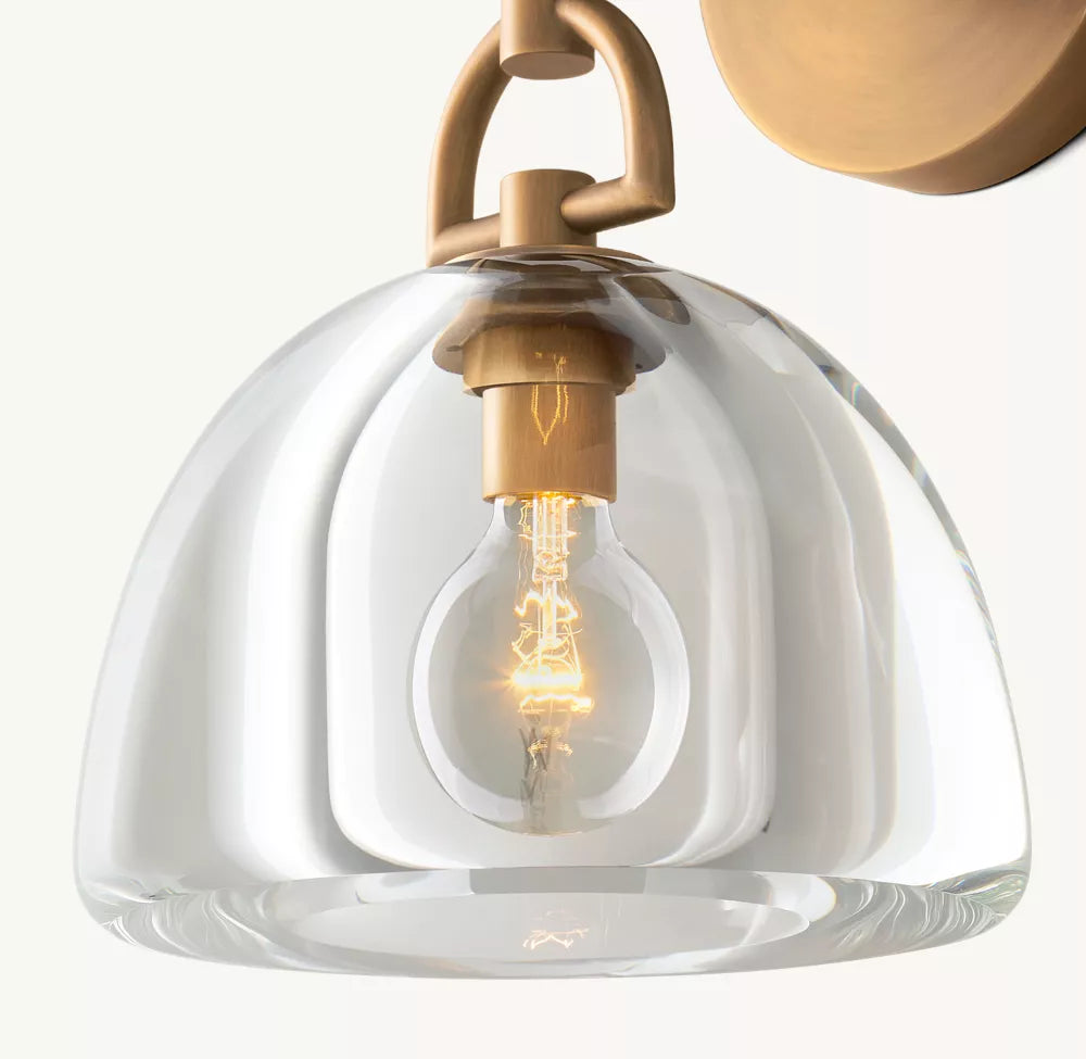 Botanisty Dome Crystal Sconce