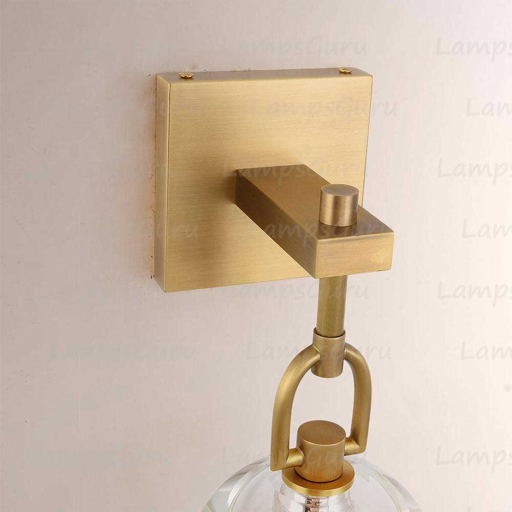 Botanisty Cloche Crystal Sconce