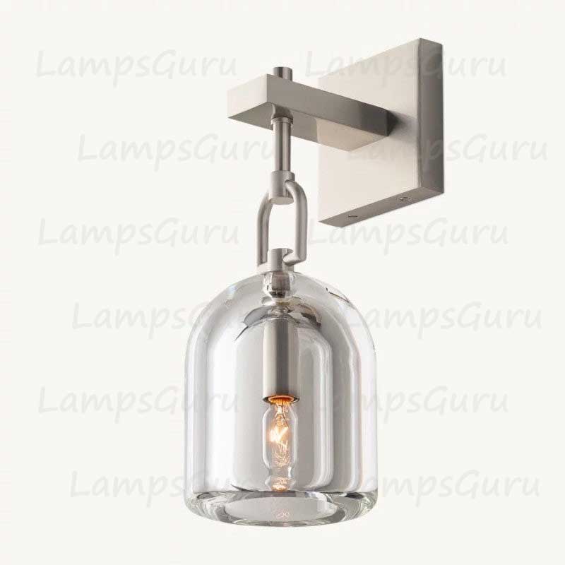 Botanisty Cloche Crystal Sconce