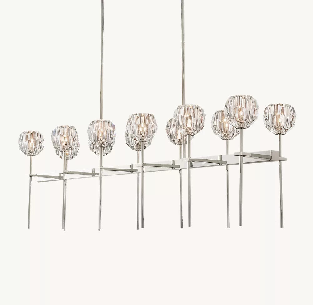 Boule Crystal Linear Chandelier