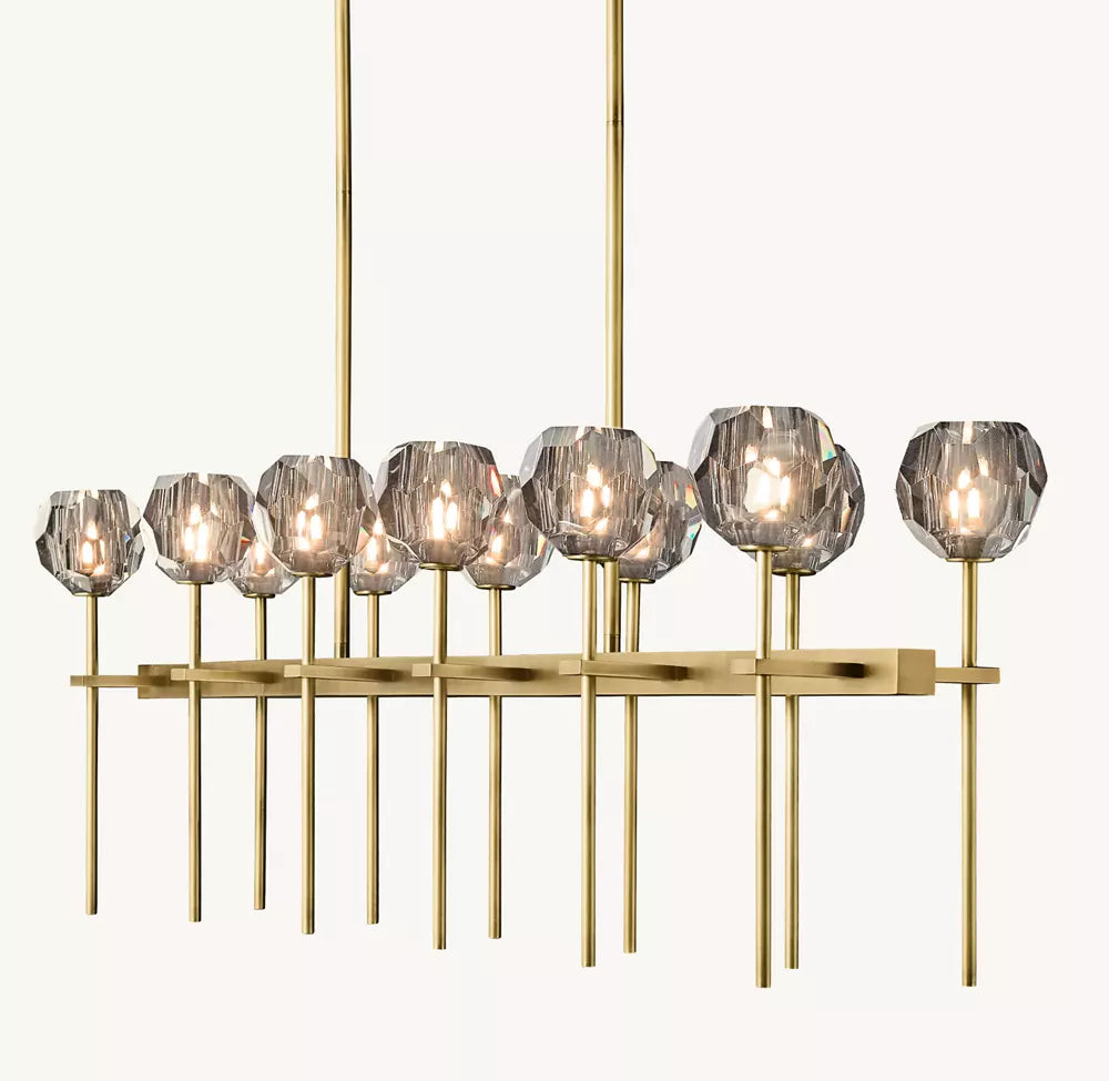 Boule Crystal Linear Chandelier