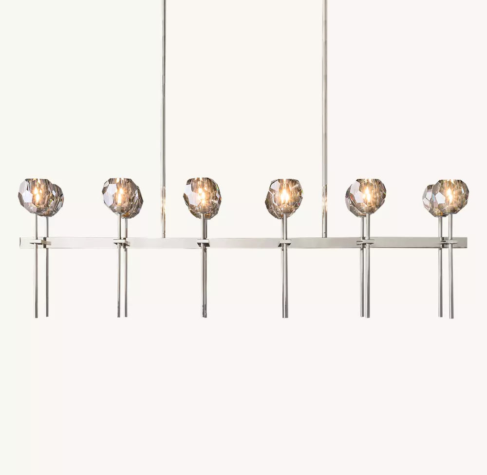 Boule Crystal Linear Chandelier