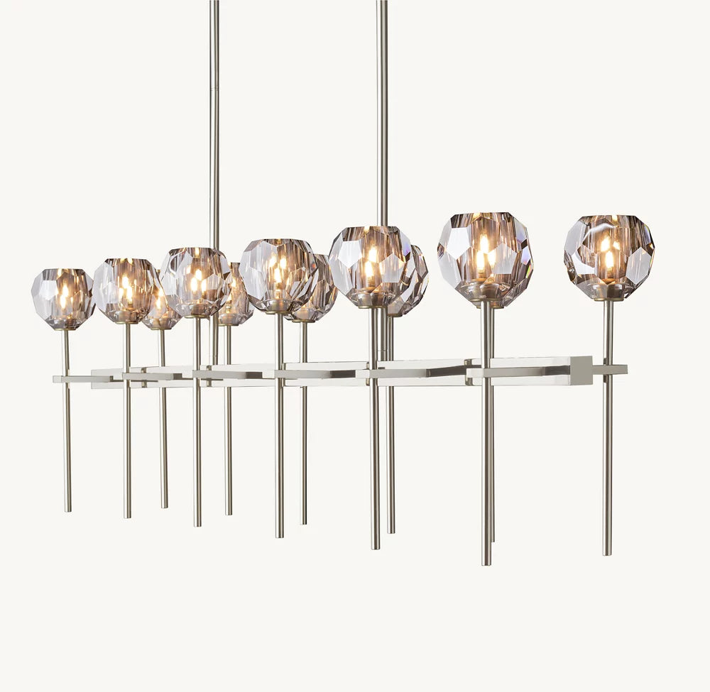 Boule Crystal Linear Chandelier
