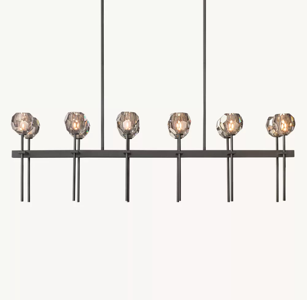 Boule Crystal Linear Chandelier
