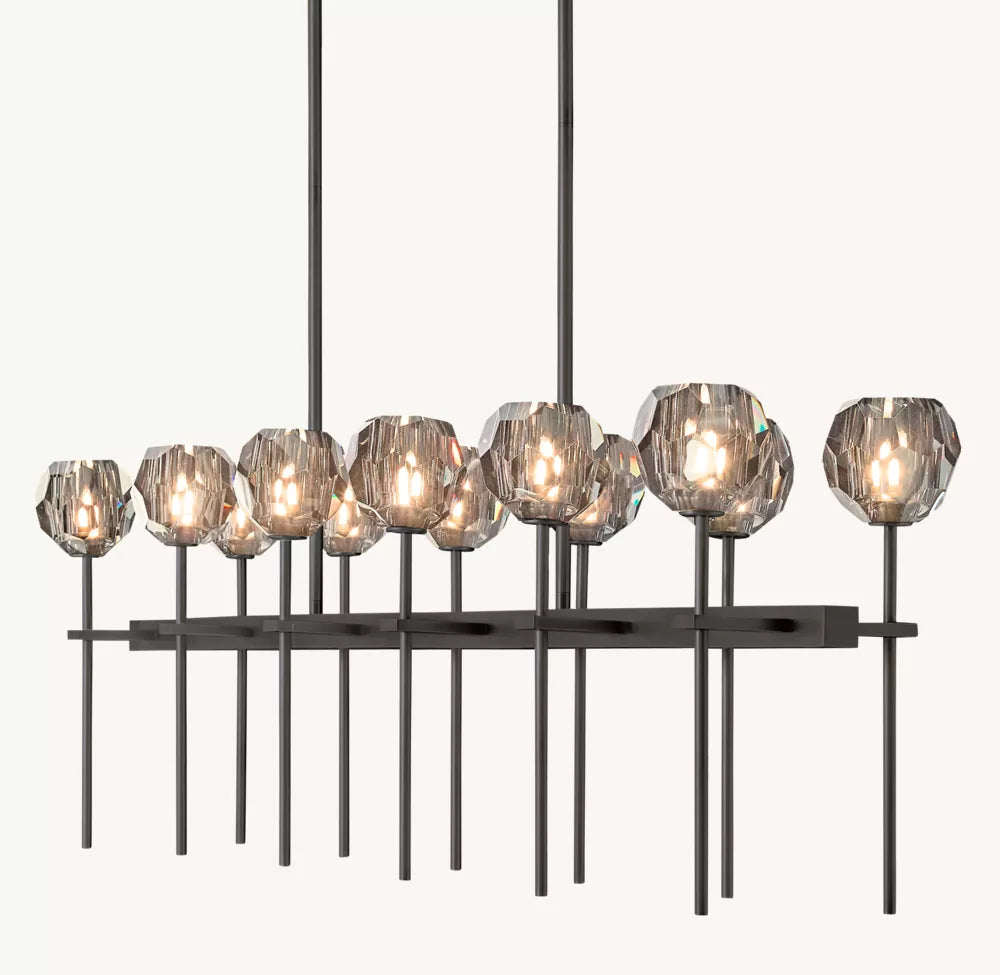 Boule Crystal Linear Chandelier