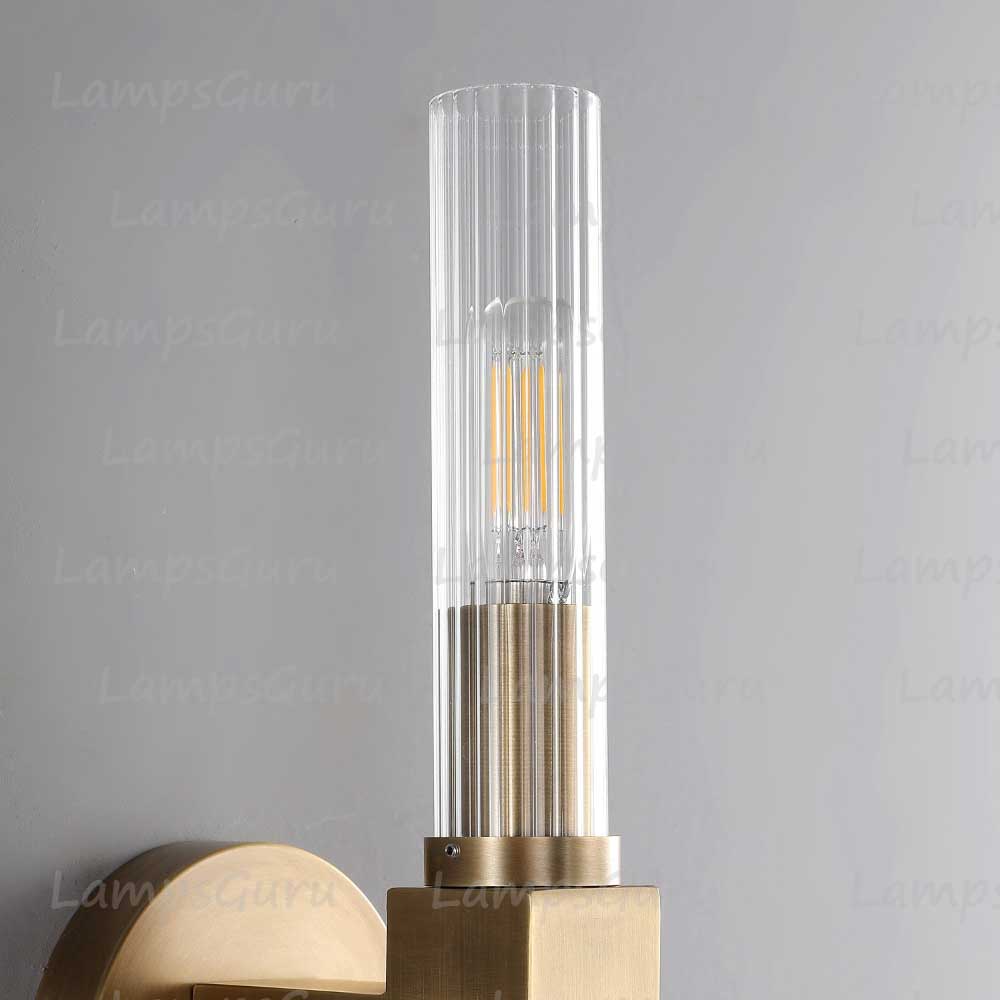 Canneley Glass Linear Wall Sconce