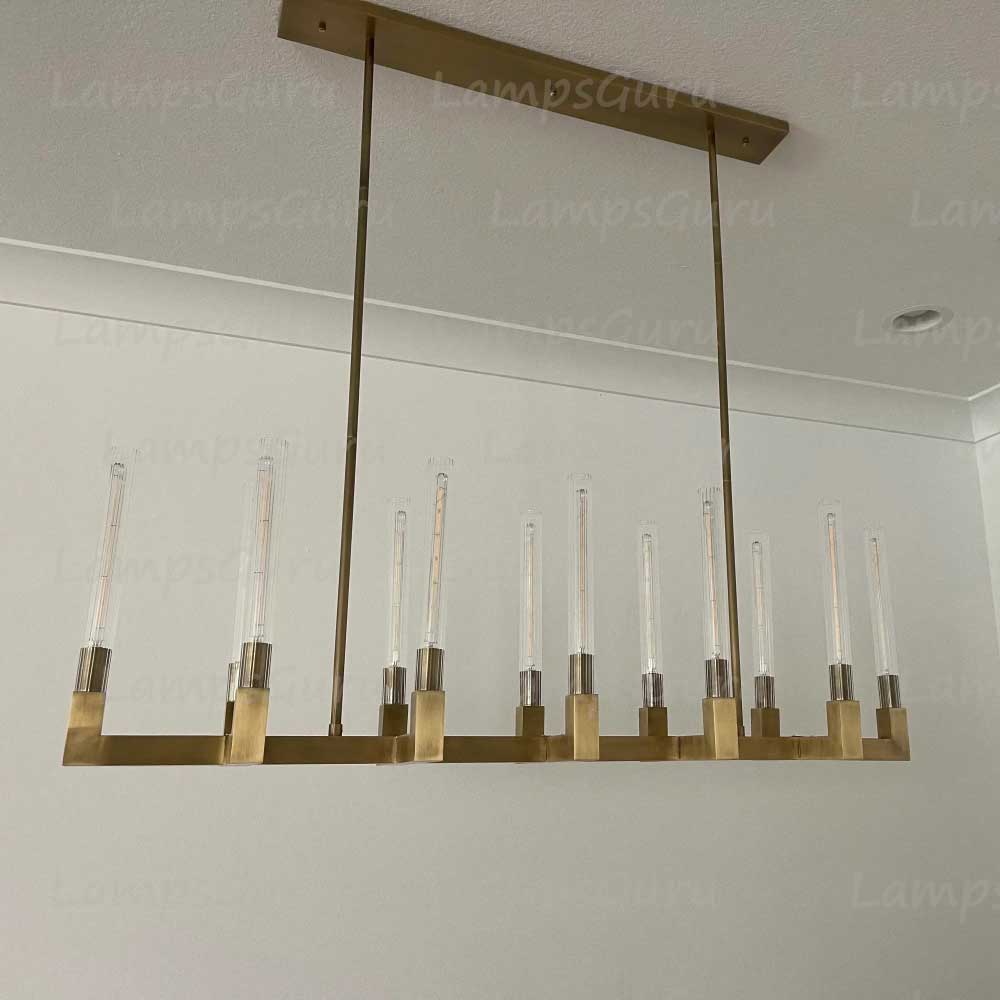 Canneley Linear Chandelier 67"