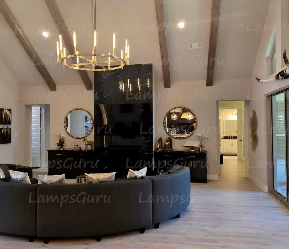 Canneley Round Chandelier 60"